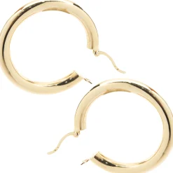 14 Karat Yellow Gold 30MM Hoop Earrings