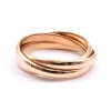 18 Karat Yellow Gold Rolling Ring