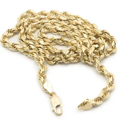10 Karat Yellow Gold Rope Chain