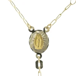 10 Karat Yellow Gold Rosary Necklace