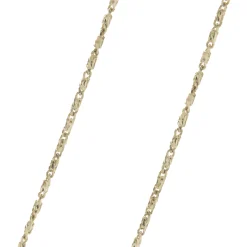 14 Karat Yellow Gold Round Brilliant Cut Diamond Solitaire Necklace