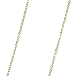 14 Karat Yellow Gold Round and Baguette Diamond and Sapphire Evil Eye Necklace