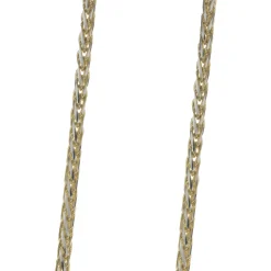 Kat Florence 18 Karat Yellow Gold Diamond Leaf Necklace
