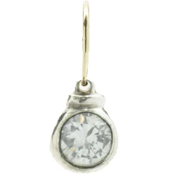 Lee Brevard Sterling Silver Tiny Luna Charm