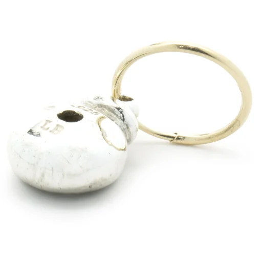 Lee Brevard Sterling Silver Tiny Luna Charm