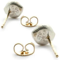Lee Brevard Sterling Silver Star Stud Earrings