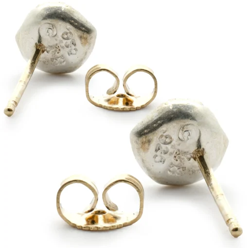 Lee Brevard Sterling Silver Star Stud Earrings