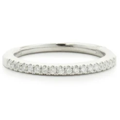 Marchesa 18 Karat White Gold Diamond Band