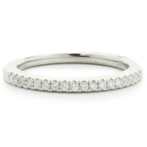 Marchesa 18 Karat White Gold Diamond Band