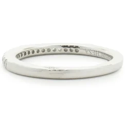 Marchesa 18 Karat White Gold Diamond Band
