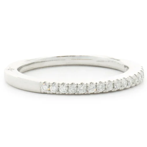 Marchesa 18 Karat White Gold Diamond Band