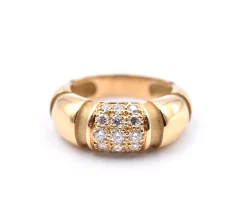 Mauboussin 18k Yellow Gold Diamond Band