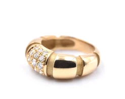 Mauboussin 18k Yellow Gold Diamond Band