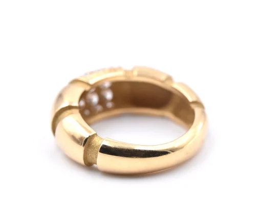 Mauboussin 18k Yellow Gold Diamond Band