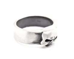 Men's Sterling Silver Skull Ring