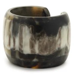 Mocha Acrylic Cuff Bracelet