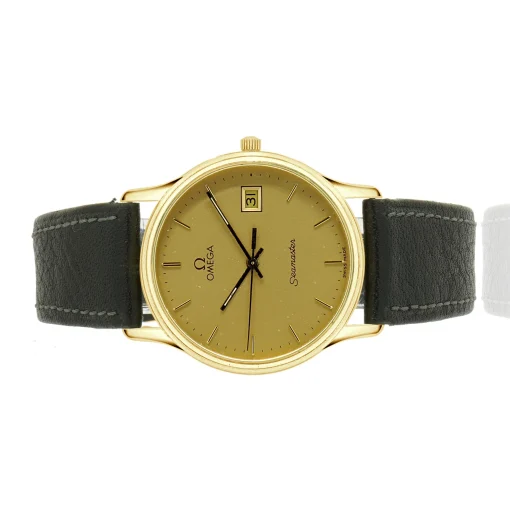 Omega 14K Yellow Gold Seamaster 32mm