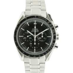 Omega Stainless Steel Speedmaster Pro Moon Watch