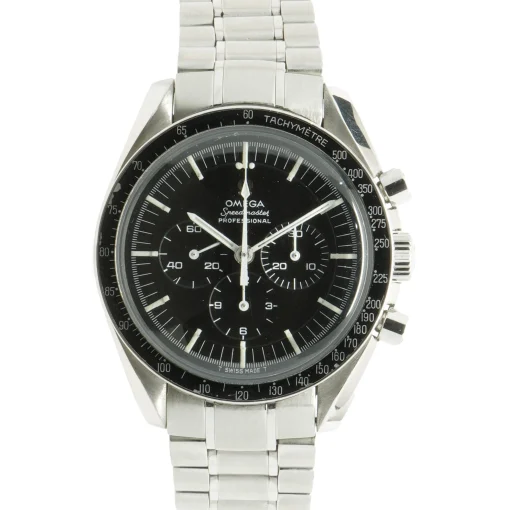 Omega Stainless Steel Speedmaster Pro Moon Watch