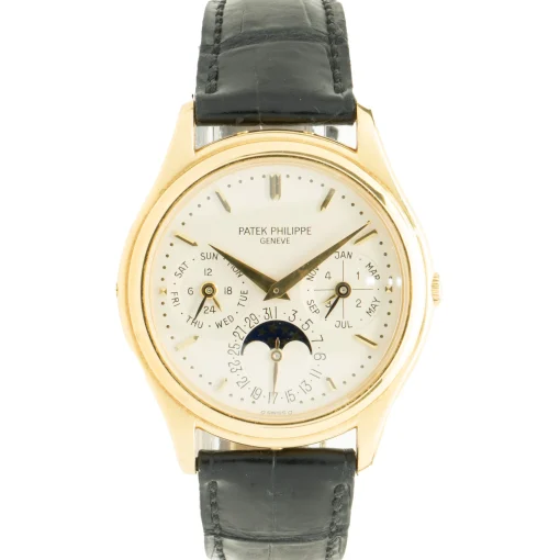 Patek Philippe 18 Karat Yellow Gold Perpetual Calendar