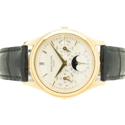 Patek Philippe 18 Karat Yellow Gold Perpetual Calendar