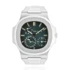 Patek Philippe Stainless Steel Nautilus Moonphase Power Reserve 40mm