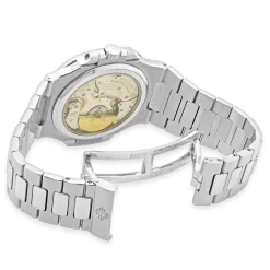 Patek Philippe Stainless Steel Nautilus Moonphase Power Reserve 40mm