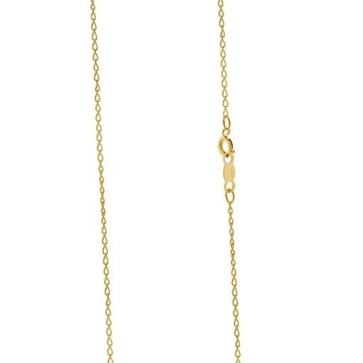 Platinum & 14K Yellow Gold European Cut Diamond Necklace