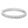 Platinum Channel Set Diamond Eternity Band