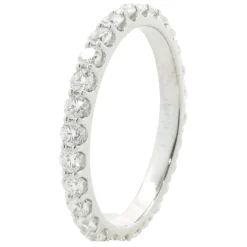 Platinum Diamond Eternity Band