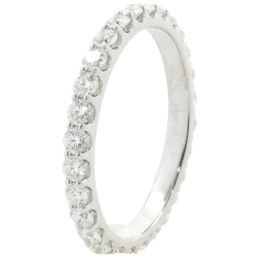 Platinum Diamond Eternity Band