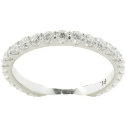Platinum Diamond Eternity Band