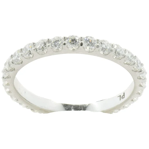 Platinum Diamond Eternity Band