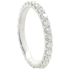 Platinum Diamond Eternity Band