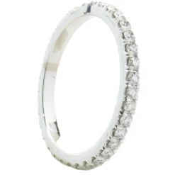 Platinum Diamond Eternity Band