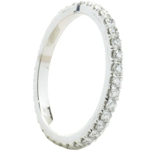 Platinum Diamond Eternity Band