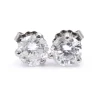 Platinum Diamond Stud Earrings