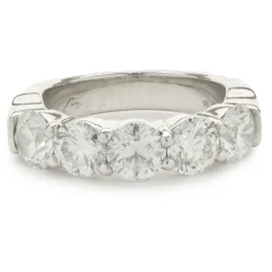Platinum Five Diamond Band
