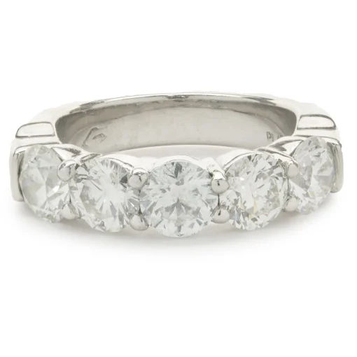 Platinum Five Diamond Band