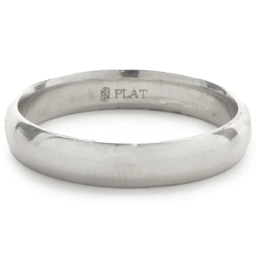 Platinum 4MM Band