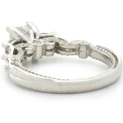 Platinum Princess Cut Diamond Engagement Ring