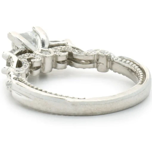 Platinum Princess Cut Diamond Engagement Ring