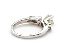 Princess Cut 0.40 Carat Diamond Platinum Engagement Ring