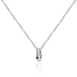 Roberto Coin 18 Karat White Gold Diamond Enhancer Necklace