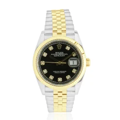 Rolex 18 Karat Yellow Gold and Stainless Steel Datejust 36