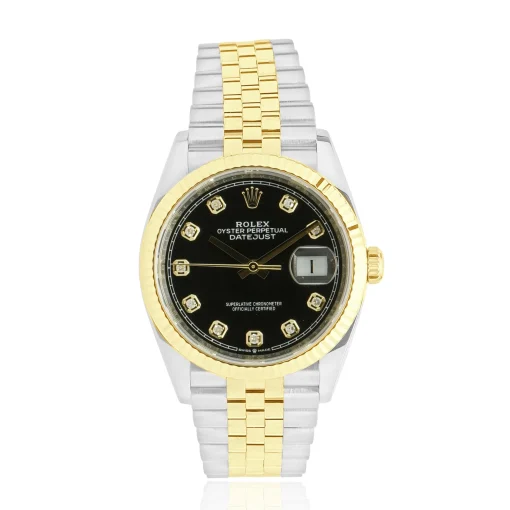 Rolex 18 Karat Yellow Gold and Stainless Steel Datejust 36