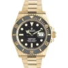 Rolex 18 Karat Yellow Gold Submariner Black / Black 41MM