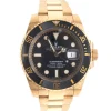 Rolex 18 Karat Yellow Gold Submariner Black/Black