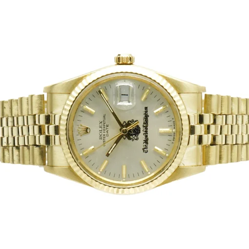 Rolex 14 Karat Yellow Gold Date 34MM
