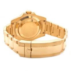 Rolex 18 Karat Yellow Gold Submariner Black/Black